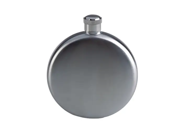 Acecamp Stainless Steel Flask, Silver